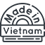 100% hecho en Vietnam
