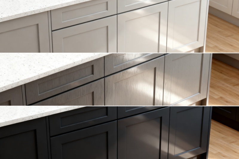 Grey Shaker Framed Cabinet Color Schemes
