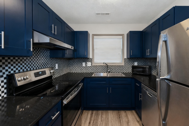 High quality oak cabinet production