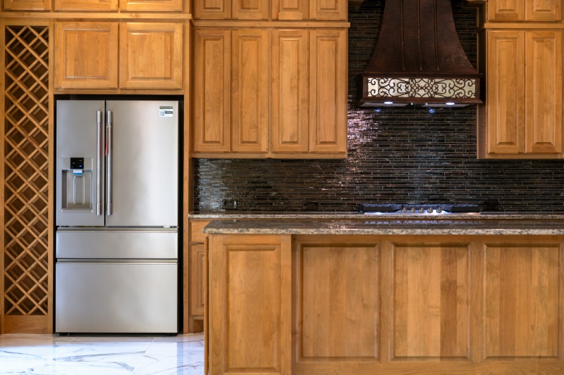 High-End White Oak Kitchen Cabinetry