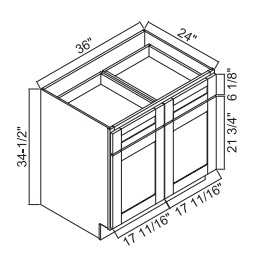 American style plywood cabinets for kitchen