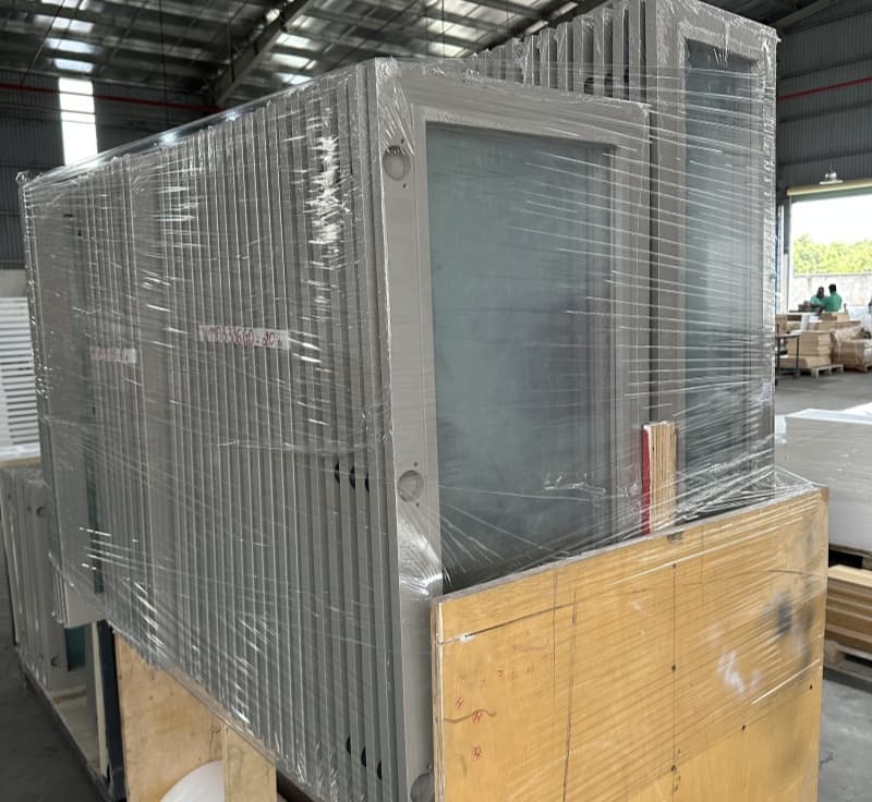 Custom-built two-tone cabinet craftsmanship