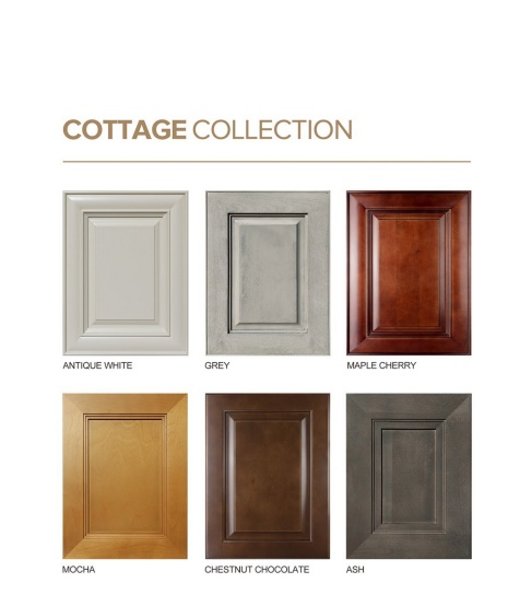 Blue toned modern kitchen cabinetry