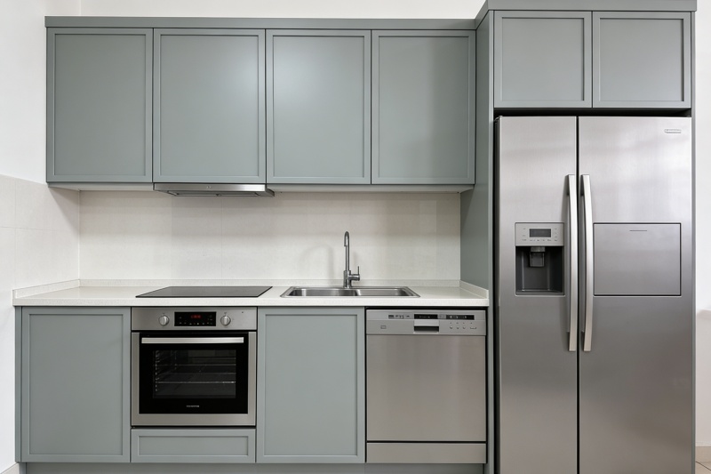 Framed Wood Kitchen Cabinets Green Framed Wood Kitchen Cabinets Green