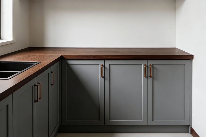 Quality slim shaker kitchen cabinets