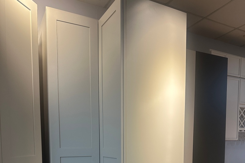 Large space saving cabinet design