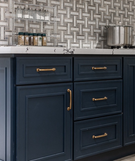 Inset Drawer Pulls for Custom Cabinets