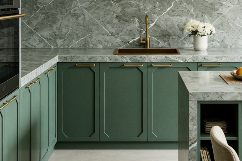 Functional and durable kitchen cabinetry