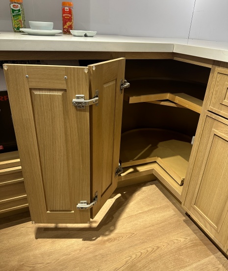 Framed Kitchen Cabinetry with Maple Finish