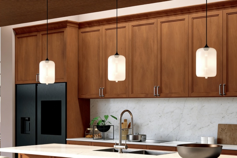 Premium Walnut Stain Wood Cabinetry