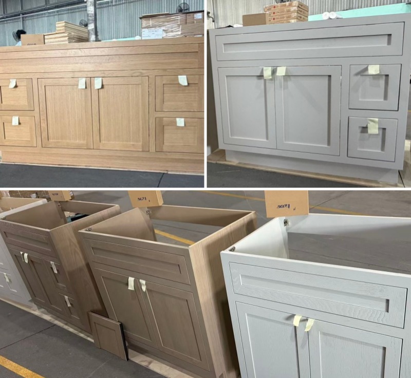 Inset bathroom vanities in bulk