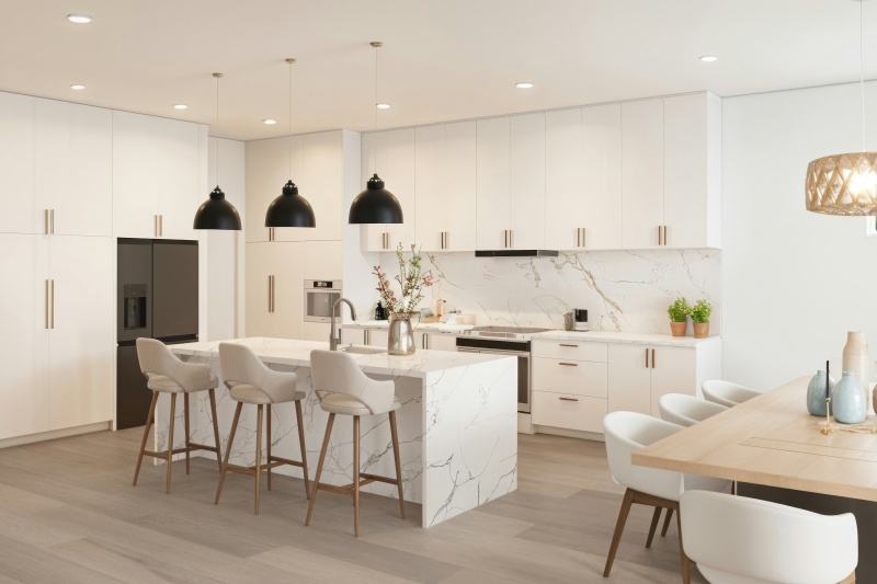 Luxury full overlay kitchen storage