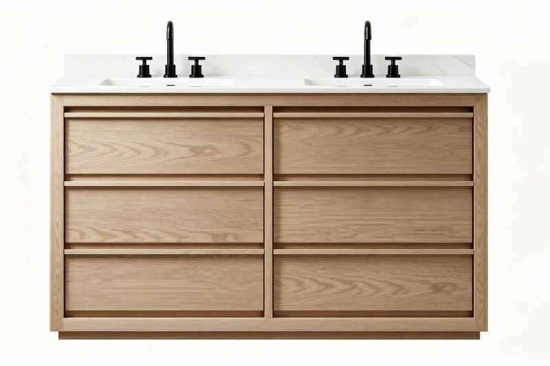 Spacious Storage Options Inside Vanity