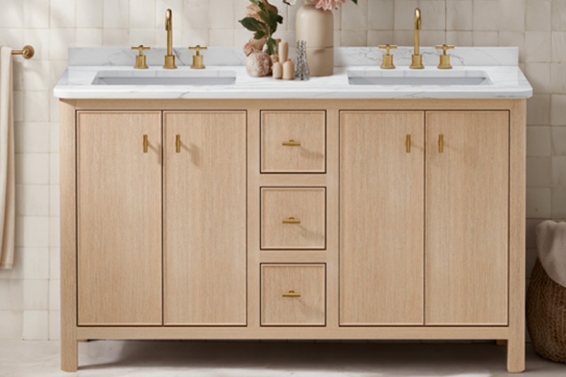 Customized storage in vanity drawers
