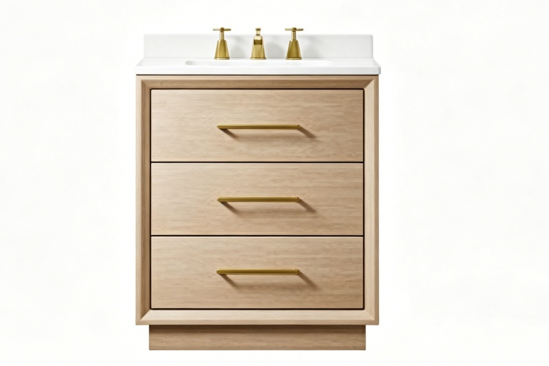 Stylish plywood vanity for bathrooms