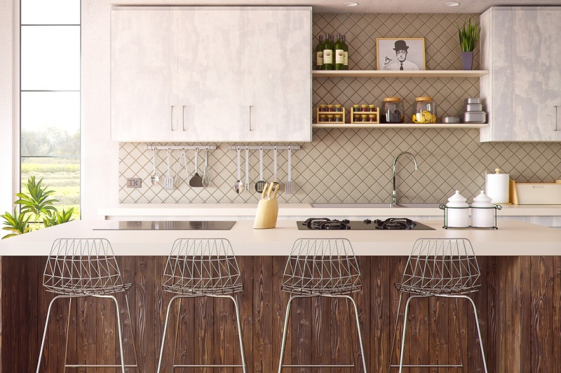 Popular two-tone kitchen color combinations