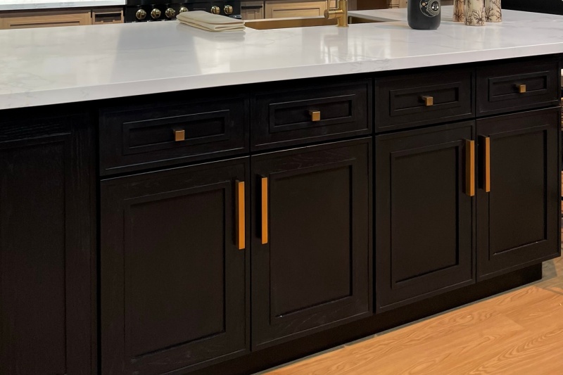 Sleek Black Oak Cabinet Design Sleek Black Oak Cabinet Design