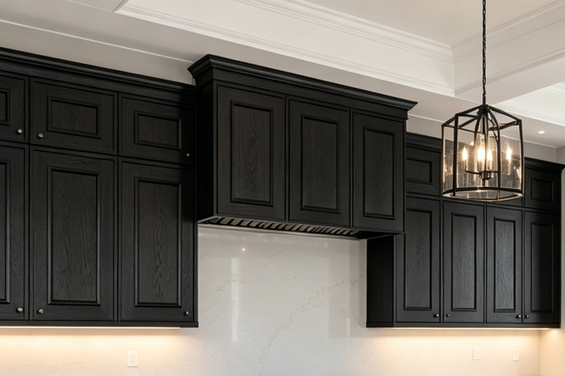 Contemporary Black Oak Cabinet Finish Contemporary Black Oak Cabinet Finish