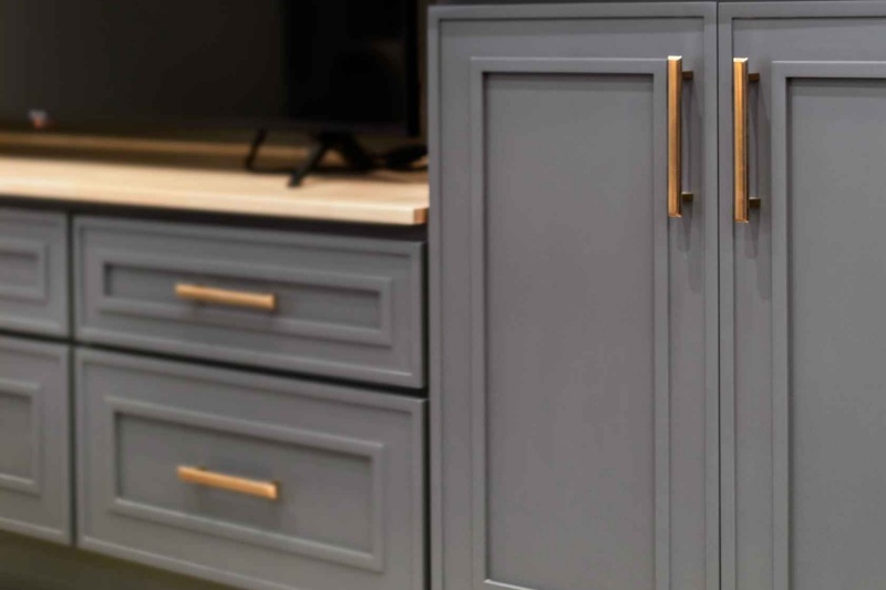 Premium grey kitchen cabinets in bulk