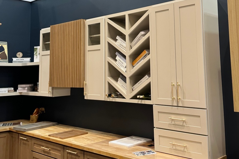Wine and glass cabinets combo