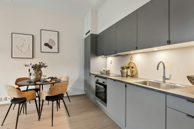 Frameless cabinets offer more storage space