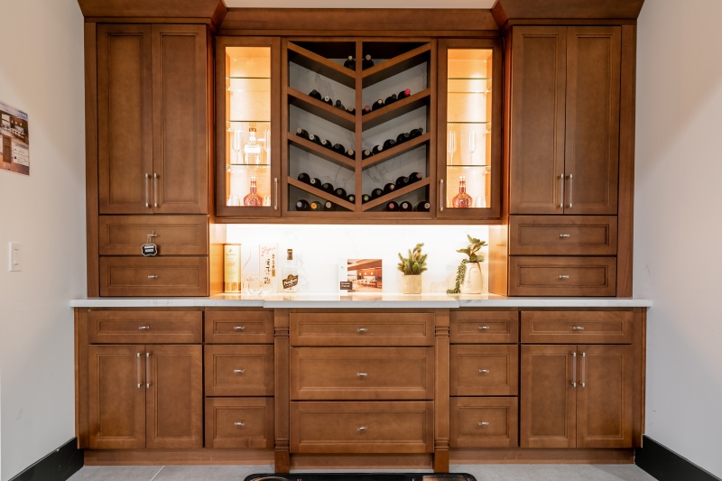 Modern Double Shaker Framed Cupboards