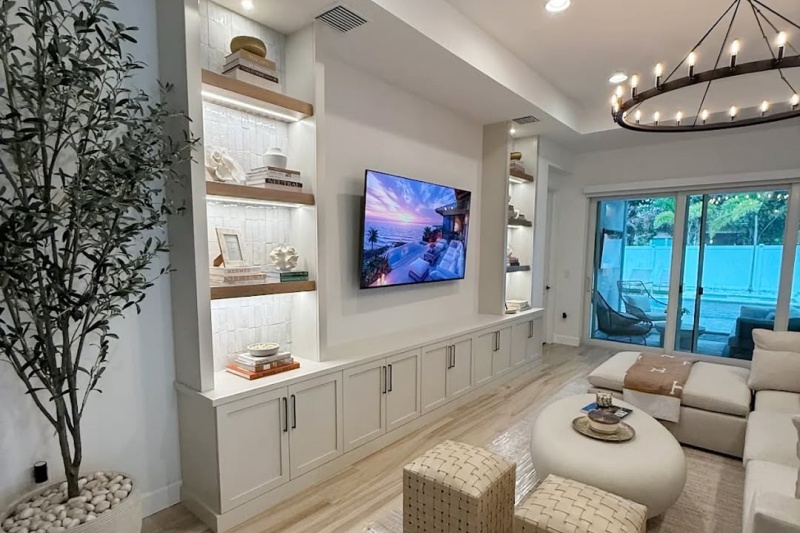 Custom full set wall cabinet