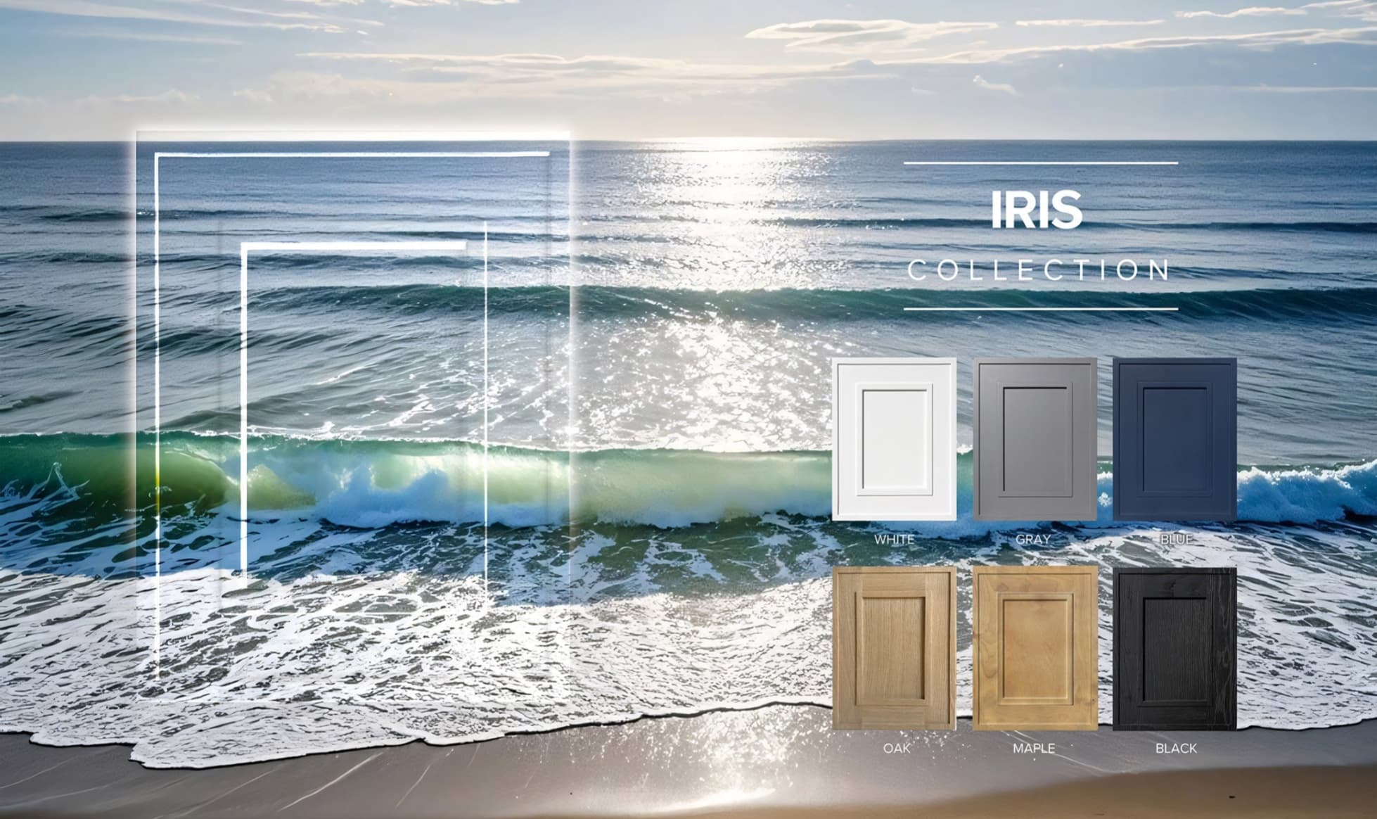 Colección exclusiva IRIS, elaborada con la exquisita artesanía vietnamita.