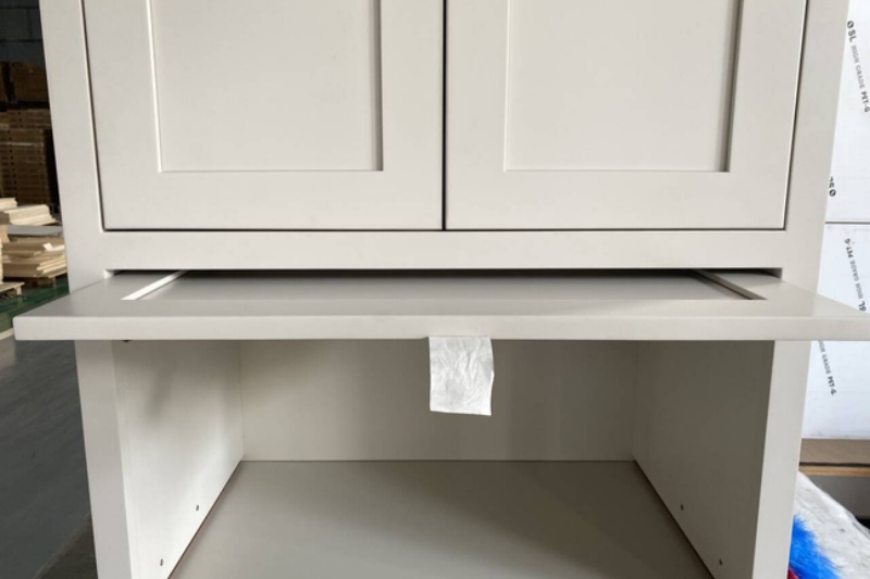 Pull-out inset cabinet design ideas