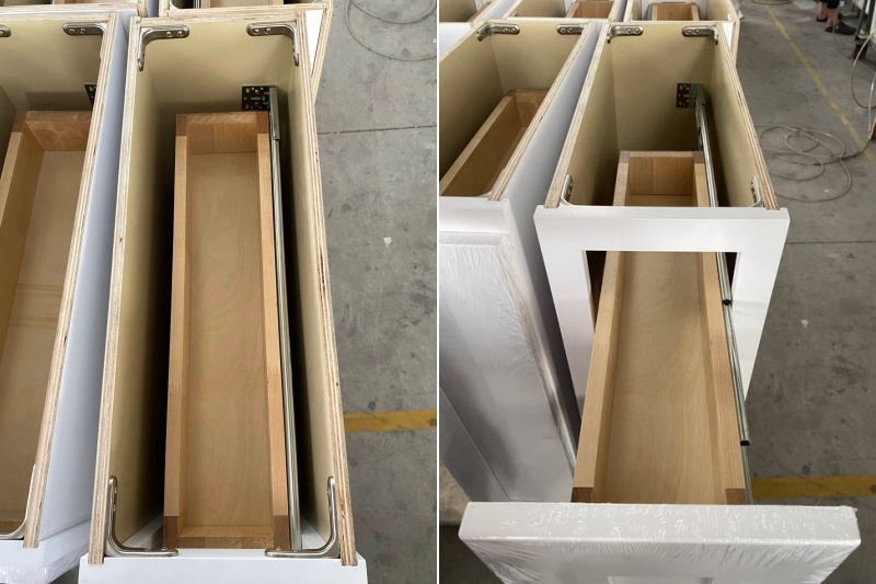 Clean White Shaker Style Base Cabinet