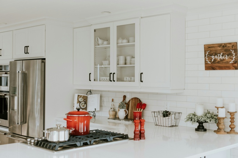 Functional and decorative kitchen storage