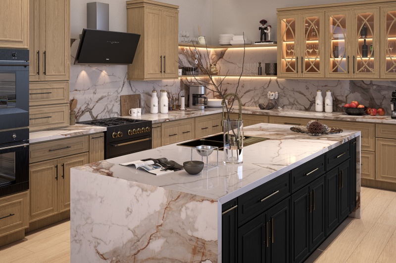 ¿Son mejores los gabinetes de cocina de madera maciza?