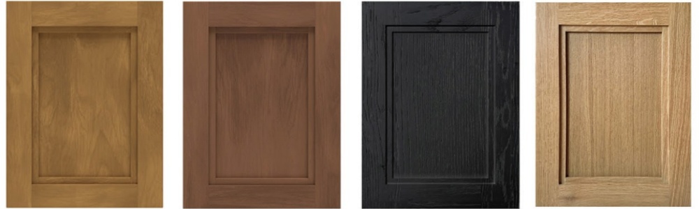 Modern minimalist maple wood cabinets