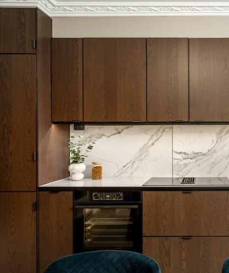 Flat panel cabinet color options
