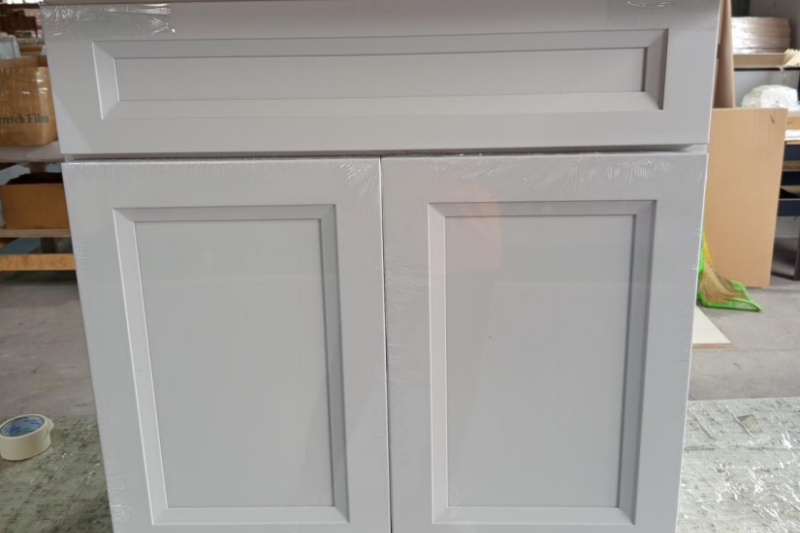 Modern recessed panel cabinet designs