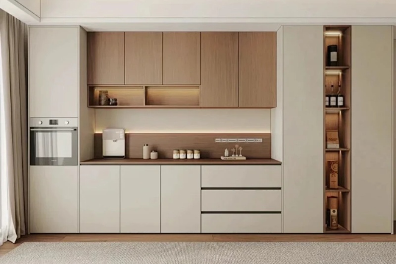 Popular color combinations for kitchen cabinets