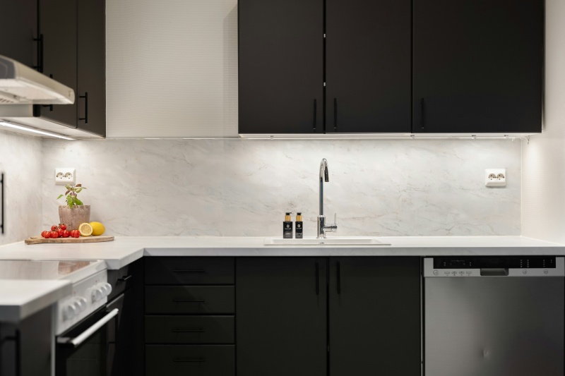 Sustainable materials for modern kitchen cabinets