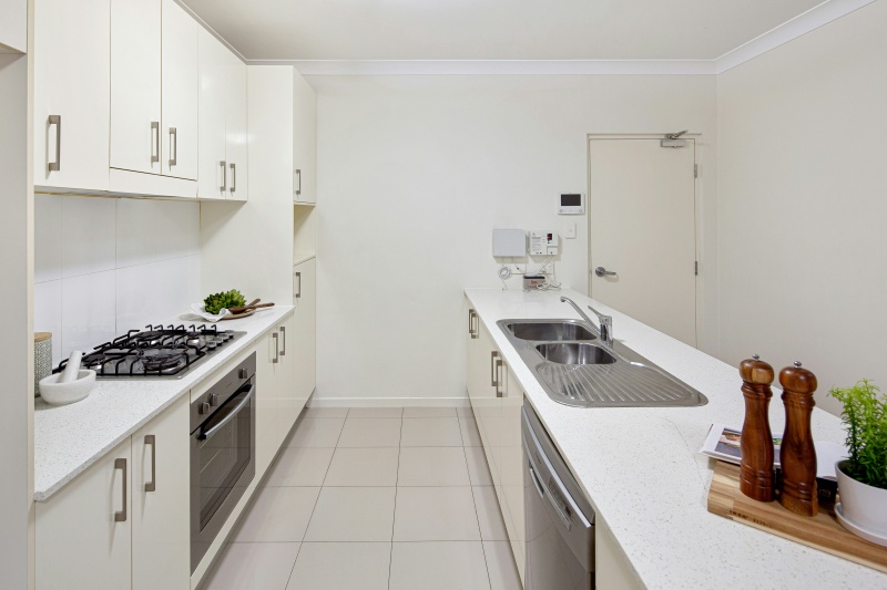Glamorous UV coated kitchen designs