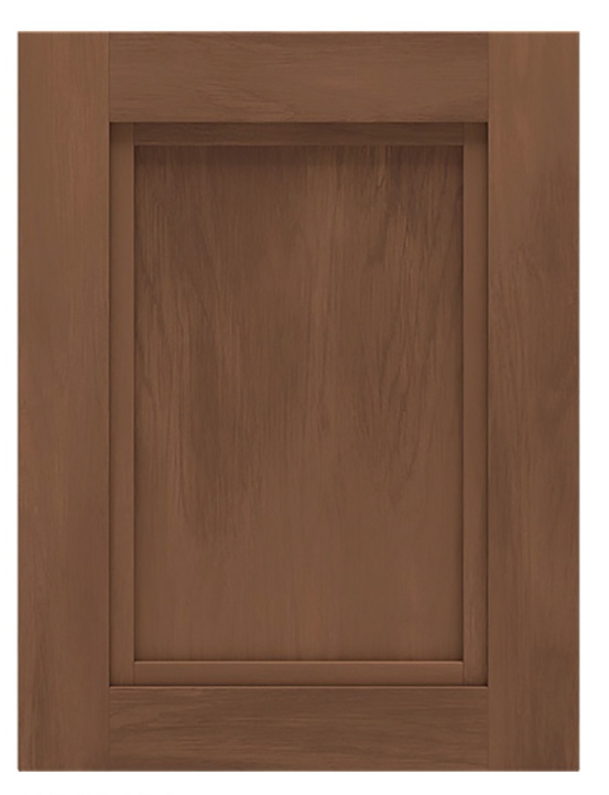 Custom-designed solid wood cabinet doors