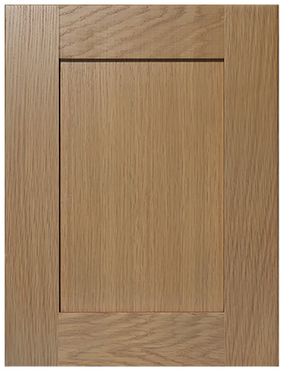 Custom-designed solid wood cabinet doors