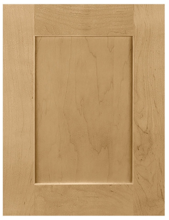 Custom-designed solid wood cabinet doors
