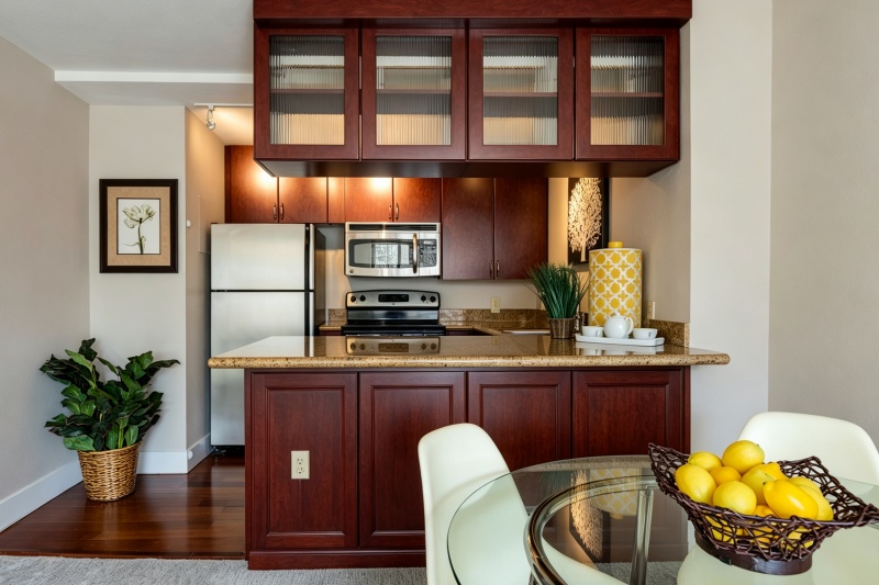 Sturdy farmhouse kitchen storage cabinets