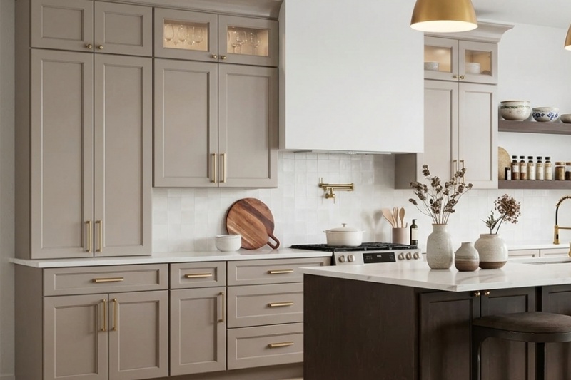 Contemporary kitchen cabinet color trends