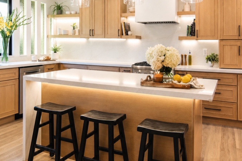 Charcoal gray kitchen cabinet finish