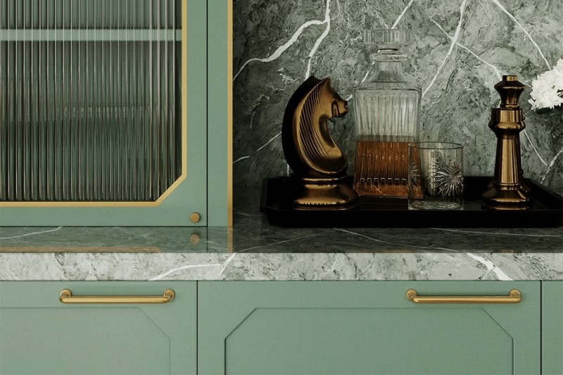 ¿Qué colores debo evitar en los armarios de la cocina?
