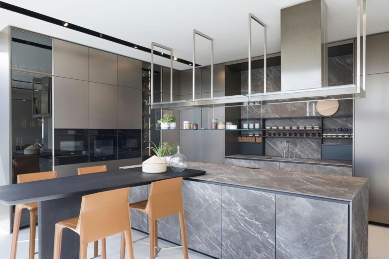 Concealed drawer handles for sleek look