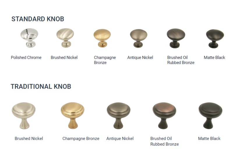Timeless Shaker cabinet styles with knobs Timeless Shaker cabinet styles with knobs