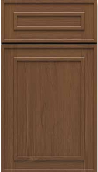 Mocha finished wood kitchen furniture