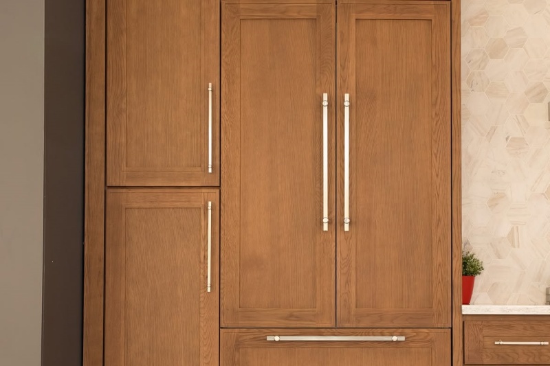 Custom cabinetry for integrated appliances