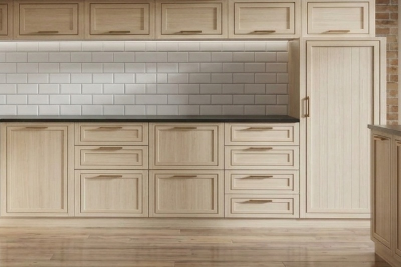 Elegant custom kitchen storage solutions